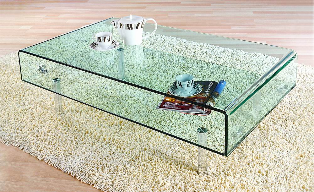 Curve Glass of Tea Table
