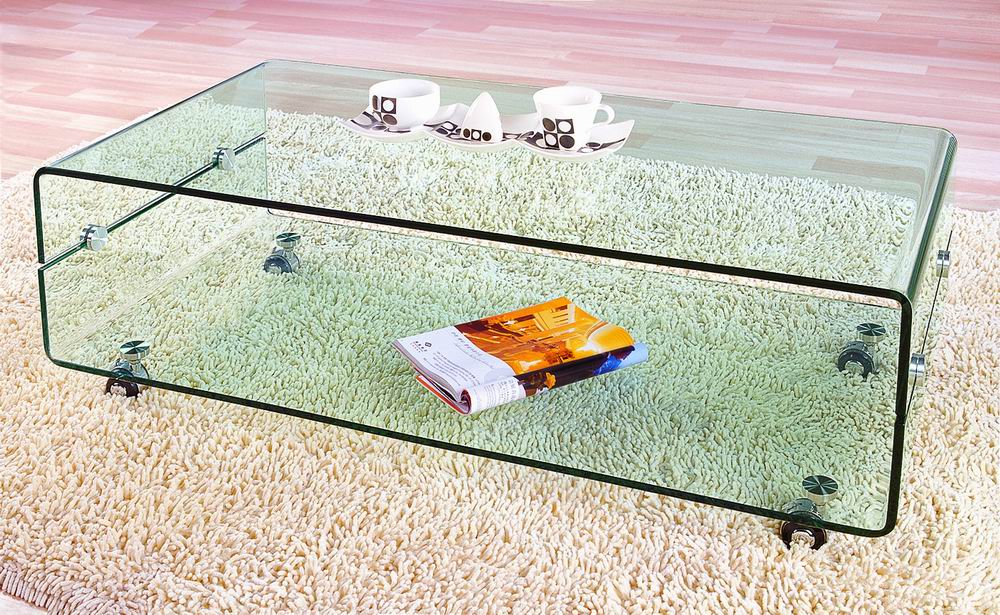 Bending Tempered Glass of Tea Table