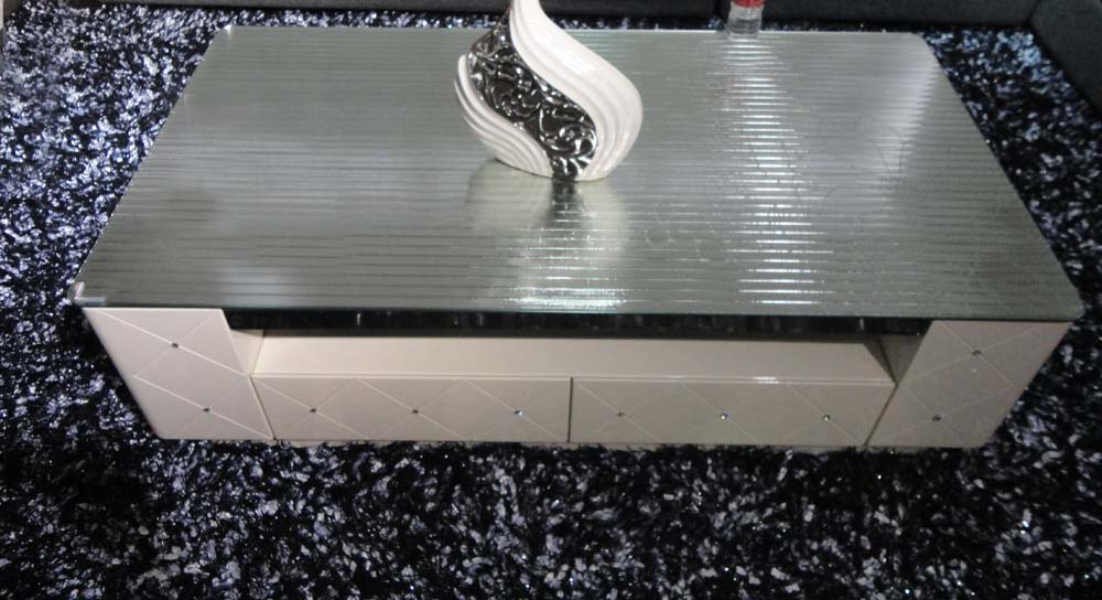 tempered glass tea table